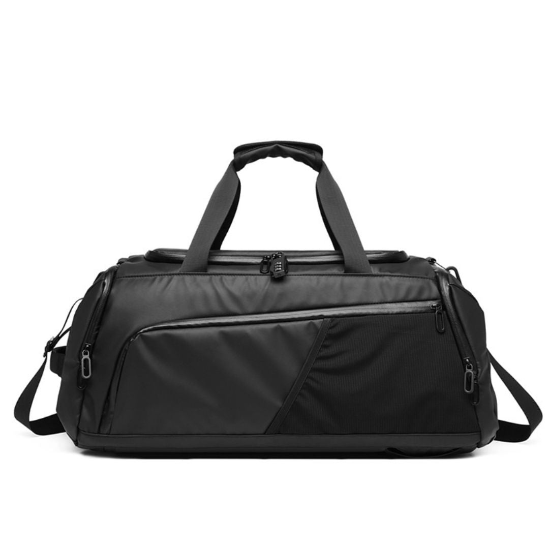 Sports Bag for Men ⎜ Large Travel Bag with Wet Compartment , Shoe Compartment and Adjustable Shoulder Strap