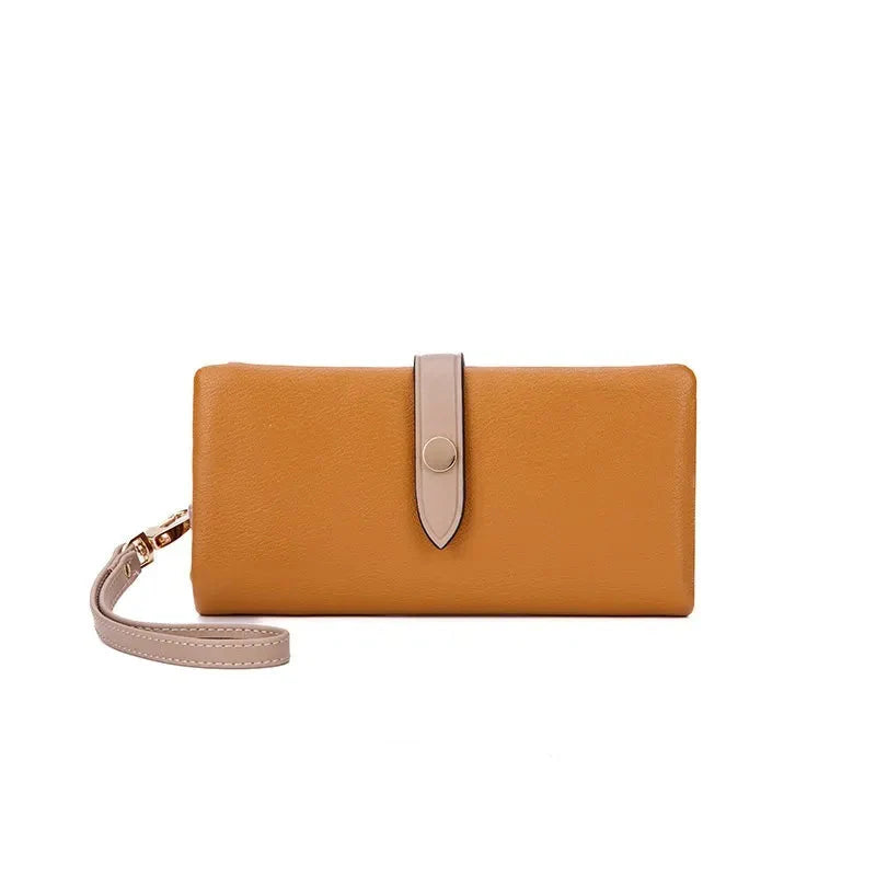 Women's Wallet ⎜ Multifunctional Clutch in Contrasting Design with Zip and Practical Compartments
