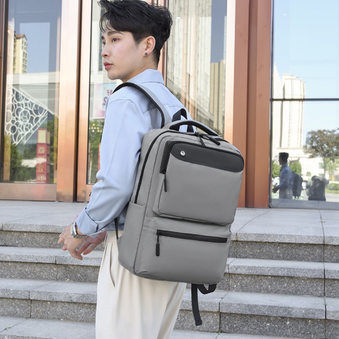 Business Backpack for Men ⎜ Modern and Spacious Backpack for Work Travelling and Everyday Life