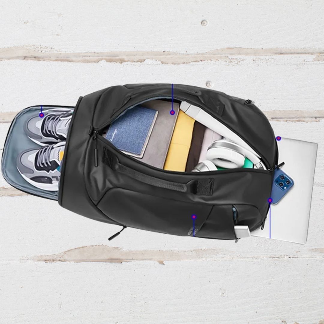 Multifunctional Backpack for Men ⎜ Robust Oxford Backpack for Business and Everyday Use