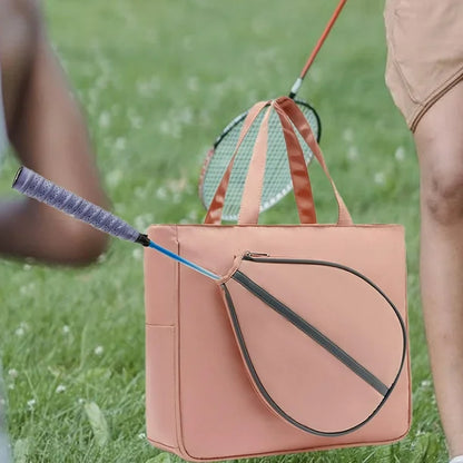 Women's Tennis Bag ⎜ Shoulder Bag with Racket Compartment and Storage Space for Sport and Leisure