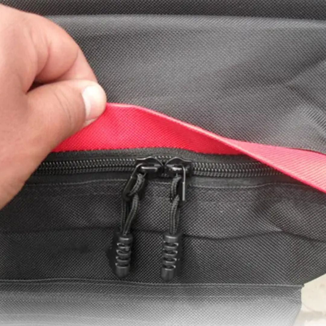 Bike Bag for Pannier Rack ⎜ Double - Sided Bag with Plenty of Storage Space and Reflective Strips