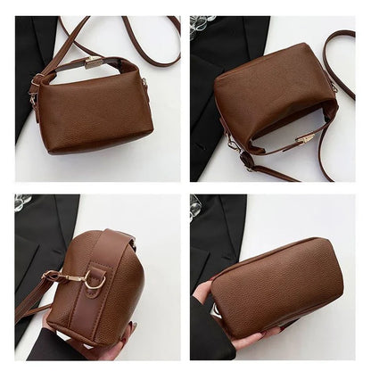 Small Handbag for Women ⎜ Elegant Leather Shoulder Bag with Adjustable Shoulder Strap