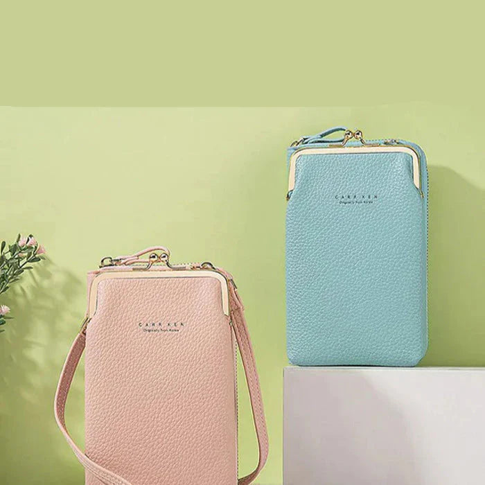 Shoulder Bag for Women ⎜ Practical Wallet with Zip and Adjustable Shoulder Strap