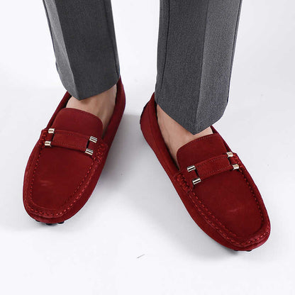 Men's Moccasins ⎜ Elegant Slip - on Shoes with a Fashionable Design for Leisure and Everyday Wear