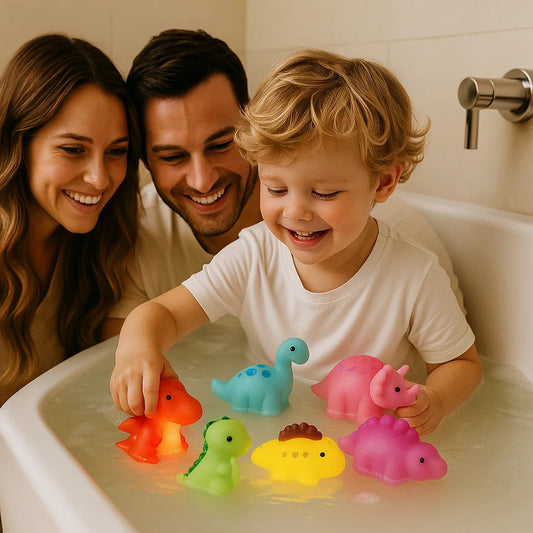 Light Up Dinosaurier Bath Toy