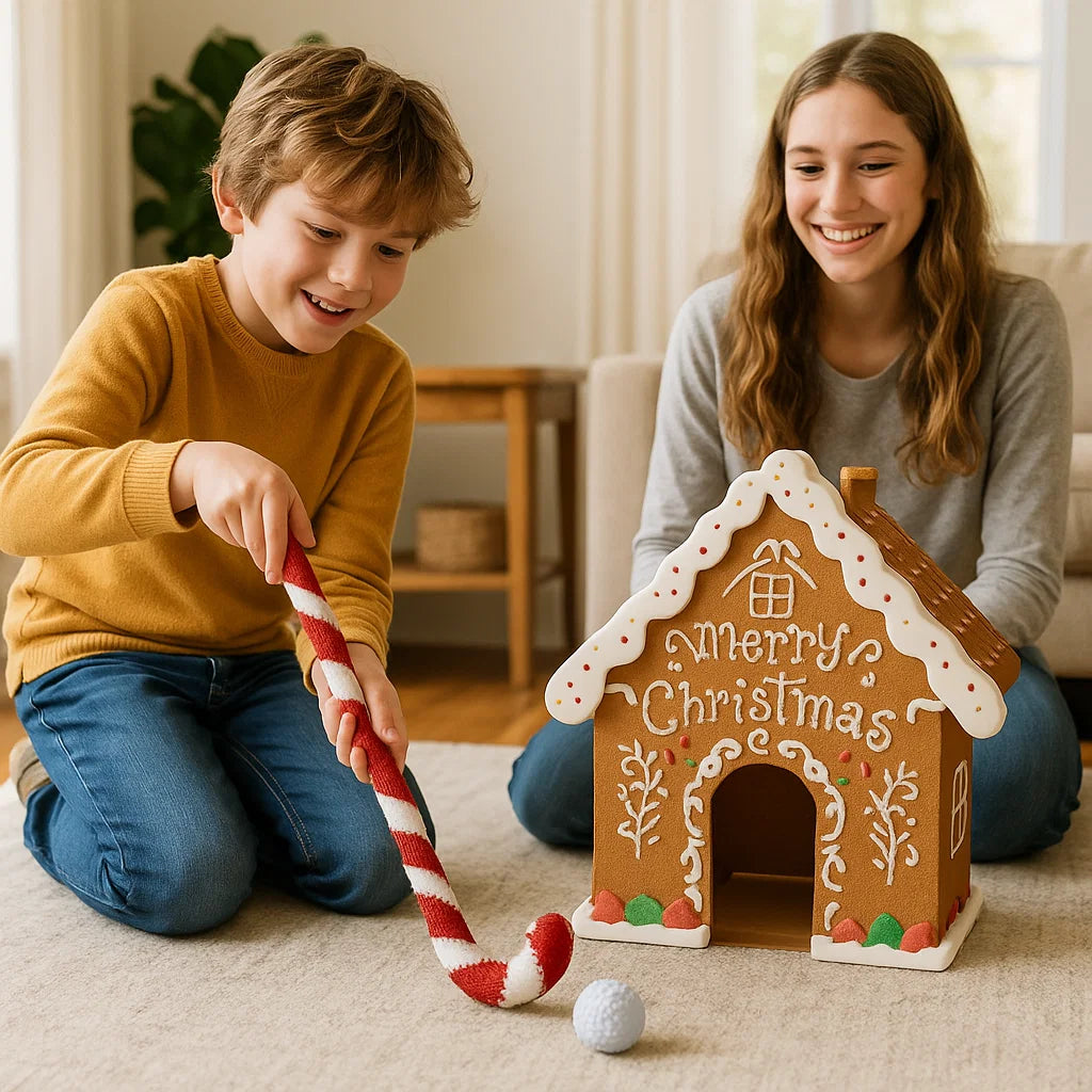 Gingerbread Golf Christmas Toy