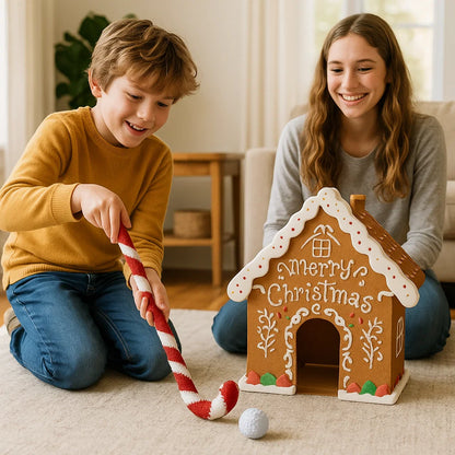 Gingerbread Golf Christmas Toy