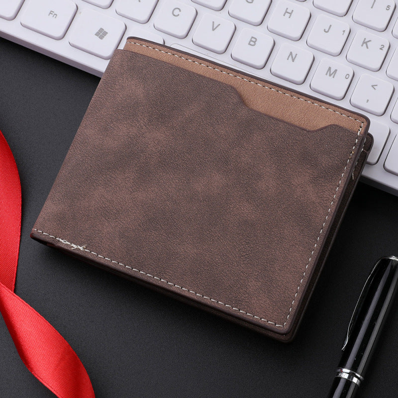 Classic Wallet for Men ⎜ Simple Design with Several Card Slots and Space for Cash