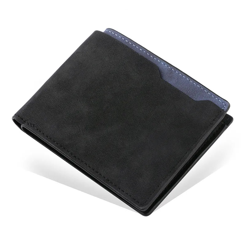 Classic Wallet for Men ⎜ Simple Design with Several Card Slots and Space for Cash