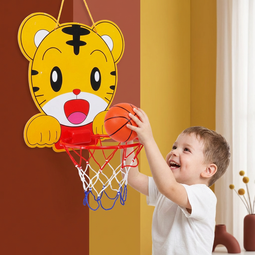 Cute Animal Basketball Set for Kids