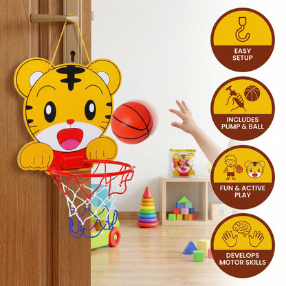 Cute Animal Basketball Set for Kids