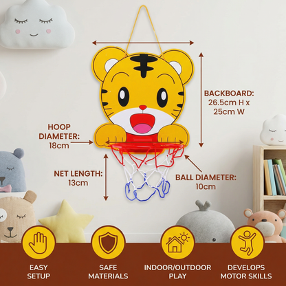 Cute Animal Basketball Set for Kids