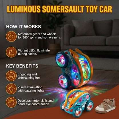 Luminous Somersault Toy Car