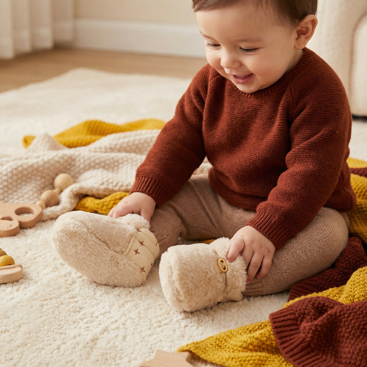 Fluffy Sock Shoes for Babies