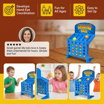 Four in a Row Target Shooting Game