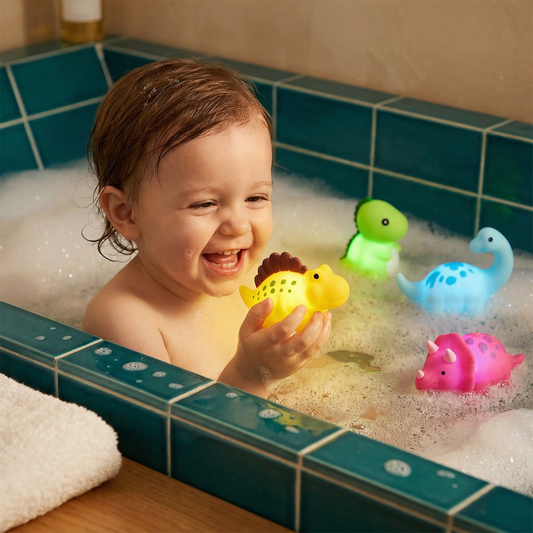 Light Up Dinosaurier Bath Toy