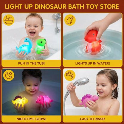 Light Up Dinosaurier Bath Toy