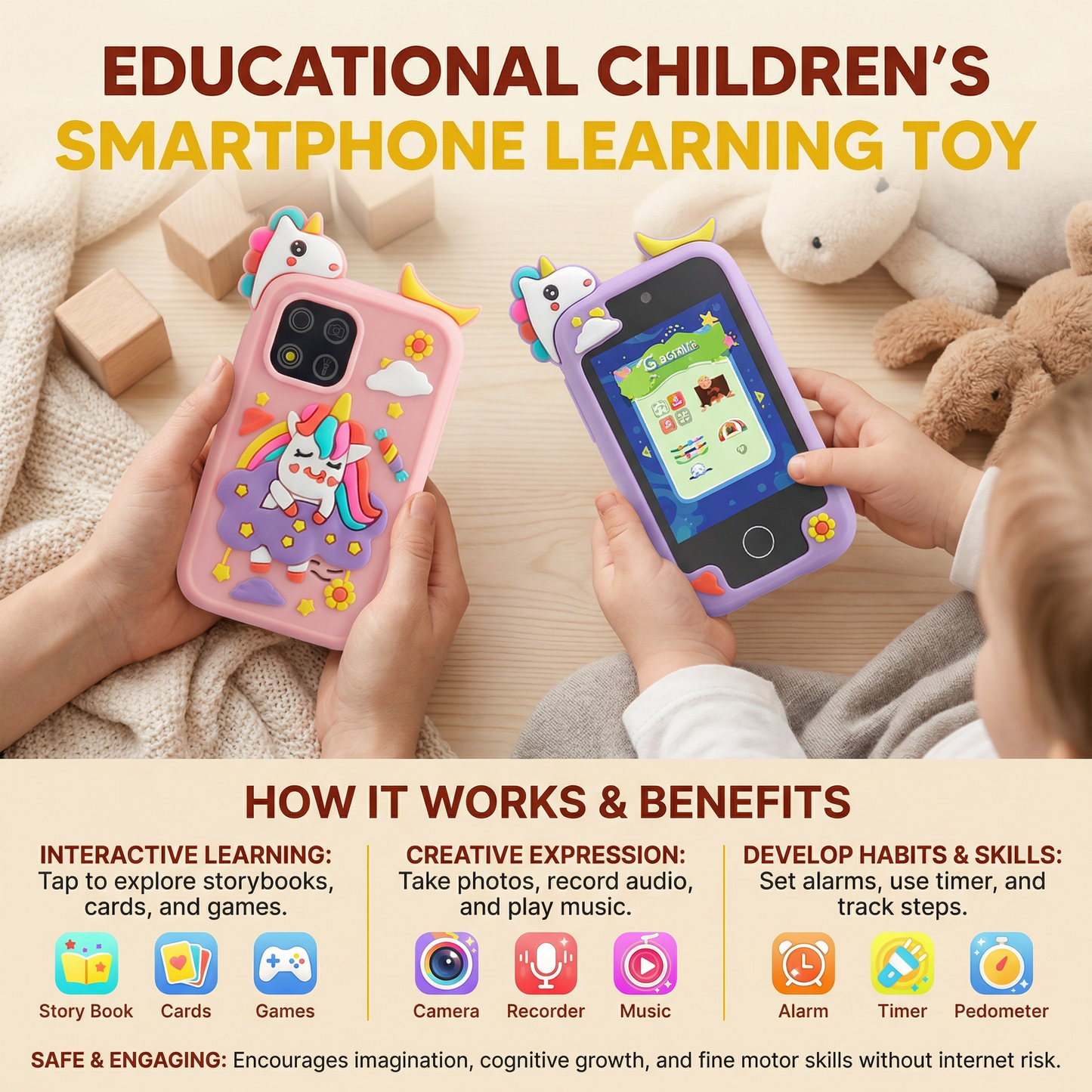 Educational Children's Smartphone Learning Toy