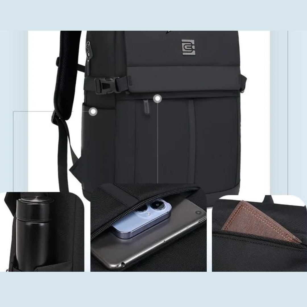 Travel Backpack for Men ⎜ Modern Business Backpack for Work and Business Trips